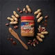 Арахісова паста Gina Peanut Butter Кранч 350 г хрустка горіхова з шматочками обсмаженого арахісу солодка для тостів бутербродів сніданків десертів випічки начинок смузі скляна банка - зображення 6