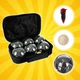 Набор для игры в петанк Kruzzel 6 шаров с чехлом (5900779949744) - изображение 3