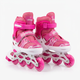 Детские раздвижные ролики розовые SP-Sport Skates 7811 размер 34-38 Pink-Light Pink - изображение 7
