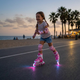 Детские раздвижные ролики розовые SP-Sport Skates 7811 размер 34-38 Pink-Light Pink - изображение 9