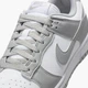 Жіночі кеди шкіряні низькі Nike W Dunk Low Next Nature DD1873-113 37.5 (6.5US) 23.5 см Біло-сірі (197602581591) - зображення 7