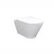 Унитаз подвесной IMPRESE LEDNICE Rimless c06807900 525x360 с тонким сиденьем duroplast slow-closing белый - изображение 1