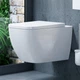 Подвесной унитаз Excellent Ness 500x345 прямоугольный, с сидением, белый - изображение 1
