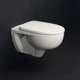 Подвесной унитаз Geberit Selnova 540x360 овальный, с сидением, белый (503.083.00.1) - изображение 1