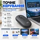 Бездротова Bluetooth миша Logitech Pebble Mouse 2 M350s 4000 DPI Multi-Device, графітова - изображение 6