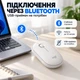 Бездротова Bluetooth миша Logitech Pebble Mouse 2 M350s 4000 DPI Multi-Device, біла - изображение 4
