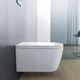 Подвесной унитаз Duravit SensoWash Starck F Plus овальный, с сиденьем Soft-Close, белый глянцевый (650000012004320) - изображение 7