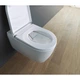 Подвесной унитаз Duravit SensoWash Starck F Plus овальный, с сиденьем Soft-Close, белый глянцевый (650000012004320) - изображение 14