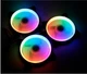 Набір вентиляторів Performa Aardwolf 120 мм RGB + Hub + ДУ (APF-120RAINBOW-KIT) - зображення 6