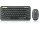 Комплект (клавіатура, миша) REAL-EL KIT-635W Wireless Bluetooth Black (EL123100057) - изображение 1