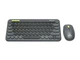 Комплект (клавіатура, миша) REAL-EL KIT-635W Wireless Bluetooth Black (EL123100057) - изображение 2