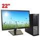 Комплект ПК: Dell OptiPlex 790 SFF / Intel Core i3-2125 (2 (4) ядра по 3.3 GHz) / 8 GB DDR3 / 320 GB HDD / Intel HD Graphics 3000 + Монитор LG Flatron E2242C / 22" (1920x1080) TN / VESA 75x75 б/у - изображение 1