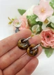 Серьги подвески Донат конго натуральный камень тигровый глаз - изображение 9