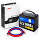 Комплект резервного питания MUST PV18-1512VPM 1500 Вт + аккумулятор WattCycle LiFePO4 12.8 В 100 А·ч (1280 Вт·ч) + медные кабели подключения АКБ 25 мм², 1 м - изображение 5