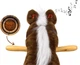 Koń na biegunach Milly Mally Teddy Ciemnobrązowy (5907090701402) - obraz 7