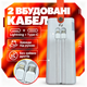 УМБ павербанк батарея powerbank 60000 mAh 120W Fast charge швидка зарядка з ліхтариком Kayfovo QR-26 - изображение 6