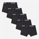 Набор трусов боксеров мужских Jordan 5Pk Cotton Trunk JM0867-023 5 шт L Черный (196608960133) - изображение 2
