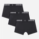 Набор трусов боксеров мужских Jordan Mens 3Pk Flight Cotton Trunk JM0891-023 3 шт S Черный (196608960782) - изображение 2