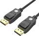 Кабель TECHly DisplayPort 2.1 10K 60 Гц 54 Гбіт/с 5 м Black (ICOC-DSP-A21-050) - зображення 1