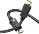 Кабель TECHly DisplayPort 2.1 10K 60 Гц 54 Гбіт/с 5 м Black (ICOC-DSP-A21-050) - зображення 4