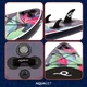 Надувная SUP-доска Aquaget с веслом Black/Violet 320 см (5908455312981) - изображение 8