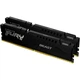 Модуль пам'яті для комп'ютера DDR5 16GB (2x8GB) 5600 MHz Beast Black Kingston Fury (ex.HyperX) - зображення 2