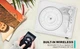 Виниловый проигрыватель со встроенными динамиками, Bluetooth, 3 скоростями, AUX, RCA и наушниками, ретро проигрыватель пластино белый - изображение 2