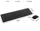 Беспроводной комплект клавиатура и оптическая мышь Keyboard wireless K-06 с USB адаптером 2.4 ГГц - изображение 3