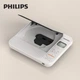 PHILIPS EXP5608WT Модний CD-програвач, портативна настільна аудіосистема CD, двосторонній Bluetooth-програвач CD, подарунок для хлопця, стереодинамік для музичного альбому, білий - изображение 8