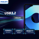 Флеш-накопичувач PHILIPS 64 ГБ типу C USB 3.2 з двома інтерфейсами для телефону, високошвидкісний USB-накопичувач 61UT-F з двома головками, сумісний з Android, Apple та ноутбуками - изображение 7