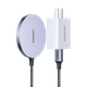 Беспроводное зарядное устройство Ugreen Apple MagSafe с магнитной док-станцией для быстрой зарядки, совместимое с Qi, для iPhone 17/16/15/14/13 Pro Max/Plus, подставка для зарядки телефона и наушников. - изображение 4