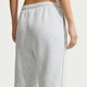 Брюки женские Nike Studio Fleece Medium Weight Mid-Rise Open-Hem Pants M Серый IU3726-051 - изображение 6