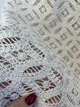 Женский костюм тройка из ажурного макраме блуза юбка макси и майка TELL MKTL5279/4-1410/4 - 48, Бежевий - изображение 8