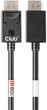 Kabel Club 3D DisplayPort 2.1 1.2 m Black (CAC-1091) - obraz 3