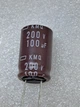 Конденсатор электролитический 100 mkF 200V 105C Nippon Chemi-Con (КЕ0083) - изображение 1