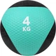 Piłka lekarska Profit Force gumowa 4 kg Turkusowa (5904310939522) - obraz 2