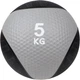 Piłka lekarska Profit Force gumowa 5 kg Szara (5904310939539) - obraz 2