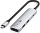 Hub Satechi 4-in-1 USB-C Slim Multiport Adapter 4K Silver (810086361717) - obraz 2