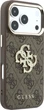 Чохол для смартфона Apple iPhone 18 Pro/17 Pro Guess 4G & Big Strass Logo Brown (GUHCP18L6P4DSMLW) - зображення 4