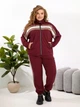 Спортивный костюм женский ELFBERG VM-433 48-50 Бордовый (2000001035245) - изображение 6