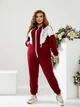 Спортивный костюм женский ELFBERG VM-440 56-58 Бордовый (2000001035887) - изображение 4