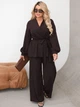 Костюм женский ELFBERG MAJ-2213 46-48 Шоколадный (2000001005019) - изображение 1
