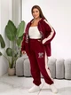 Спортивный костюм женский ELFBERG VM-895 52-54 Бордовый (2000001042816) - изображение 4