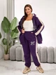 Спортивный костюм женский ELFBERG VM-895 56-58 Сливовой (2000001042885) - изображение 3
