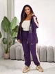 Спортивный костюм женский ELFBERG VM-895 48-50 Сливовой (2000001042861) - изображение 4