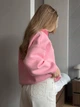 Свитшот на флисе женский ELFBERG SH-348 42-46 Розовый (2000001029817) - изображение 4