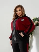Спортивный костюм женский ELFBERG VM-435 52-54 Бордовый (2000001035597) - изображение 5