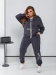 Спортивный костюм женский ELFBERG VM-421 56-58 Графитовый (2000001034835) - изображение 5