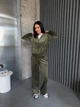 Спортивный костюм женский ELFBERG ELF-820 50-52 Оливковый (2000000995380) - изображение 4