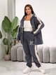 Спортивный костюм женский ELFBERG VM-895 48-50 Графитовый (2000001042830) - изображение 4